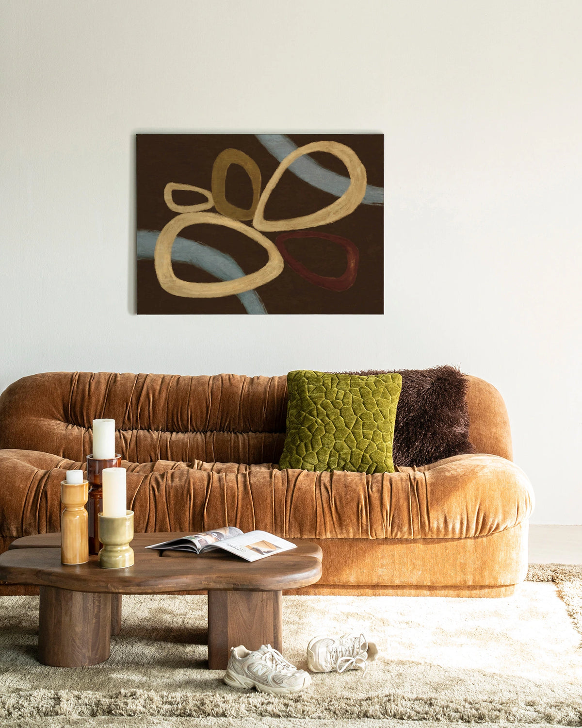 Ring Of Abstraction Brown 80x110