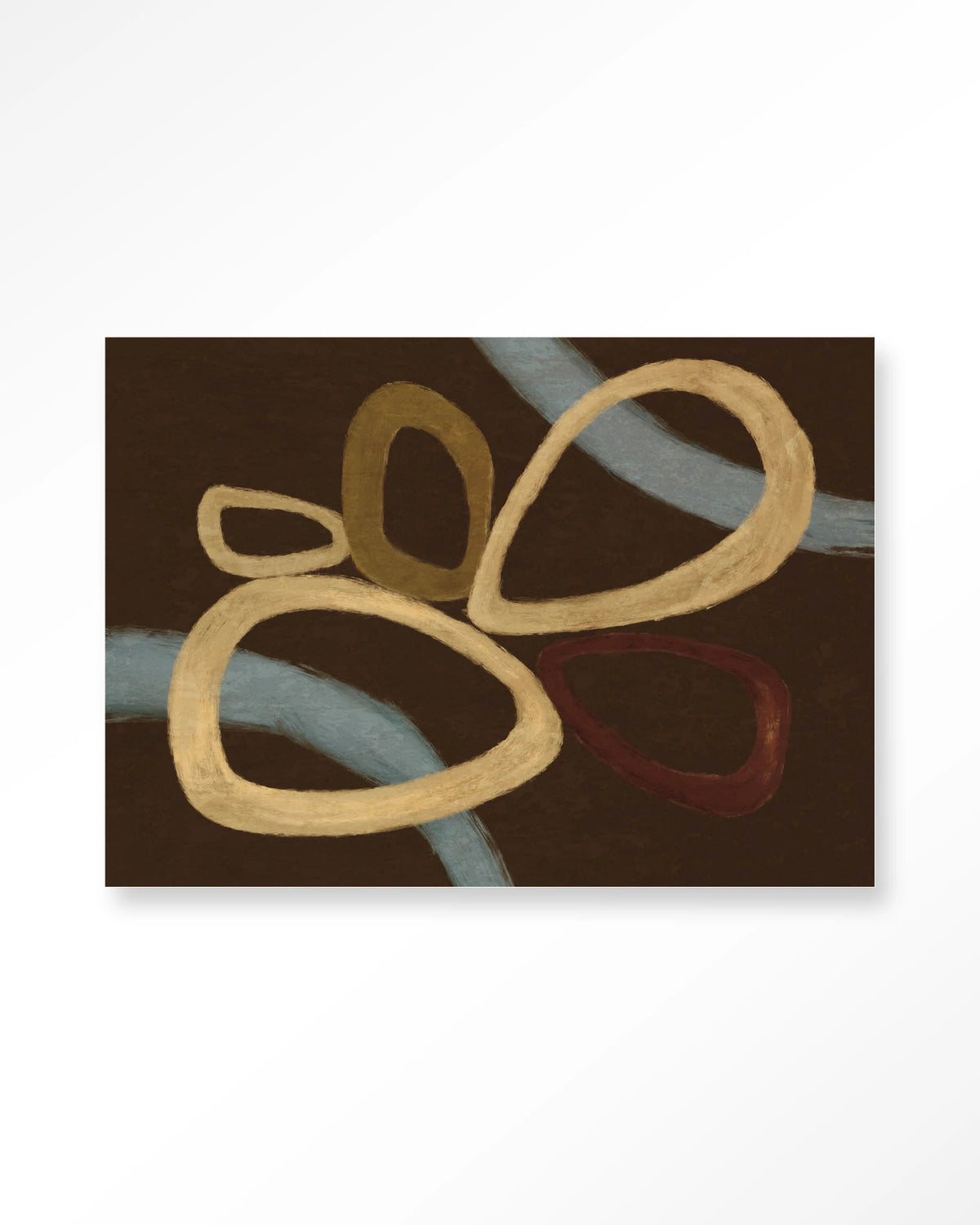 Ring Of Abstraction Brown 80x110