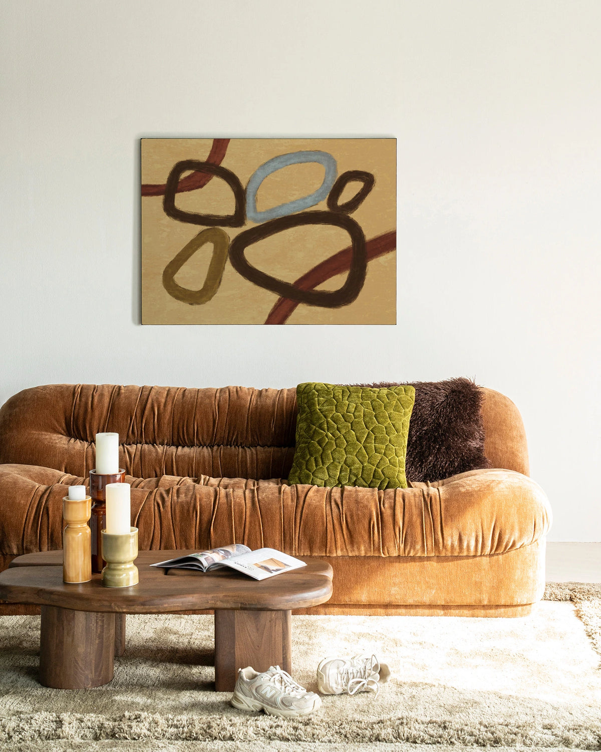 Ring Of Abstraction Yellow 80x110