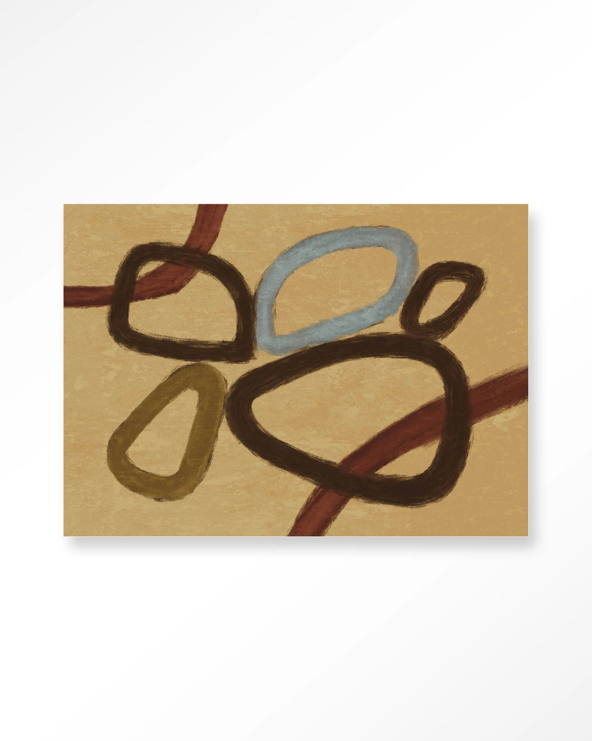 Ring Of Abstraction Yellow 80x110