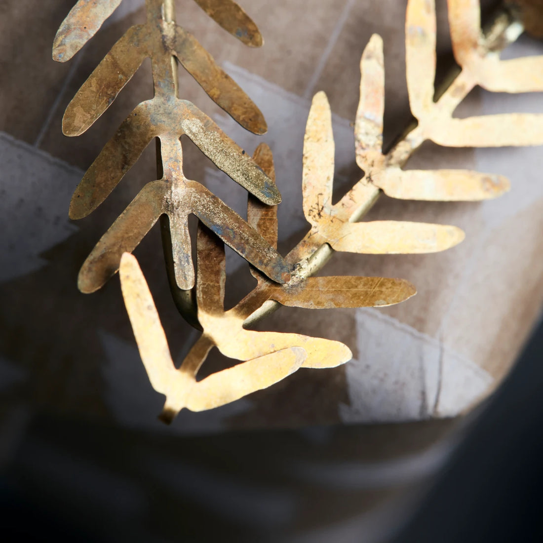 Lamet jólaskraut stjarna brass