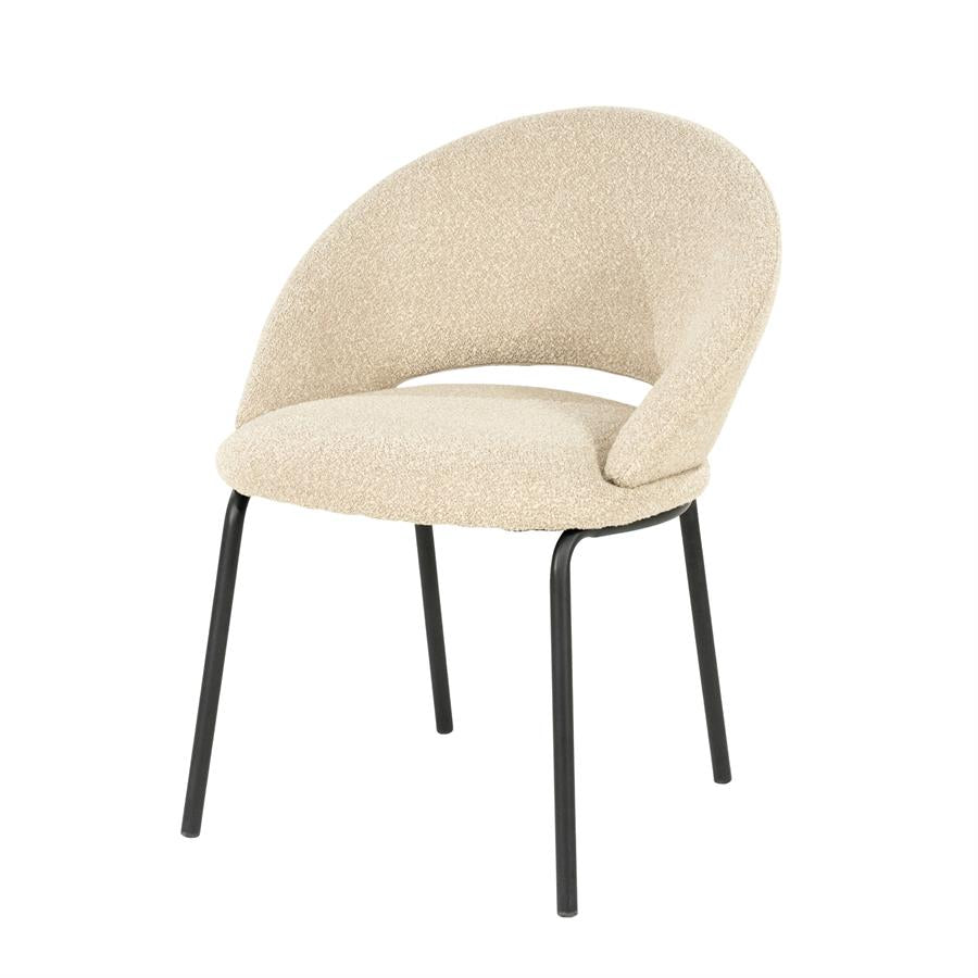 Nido borðstofustóll taupe