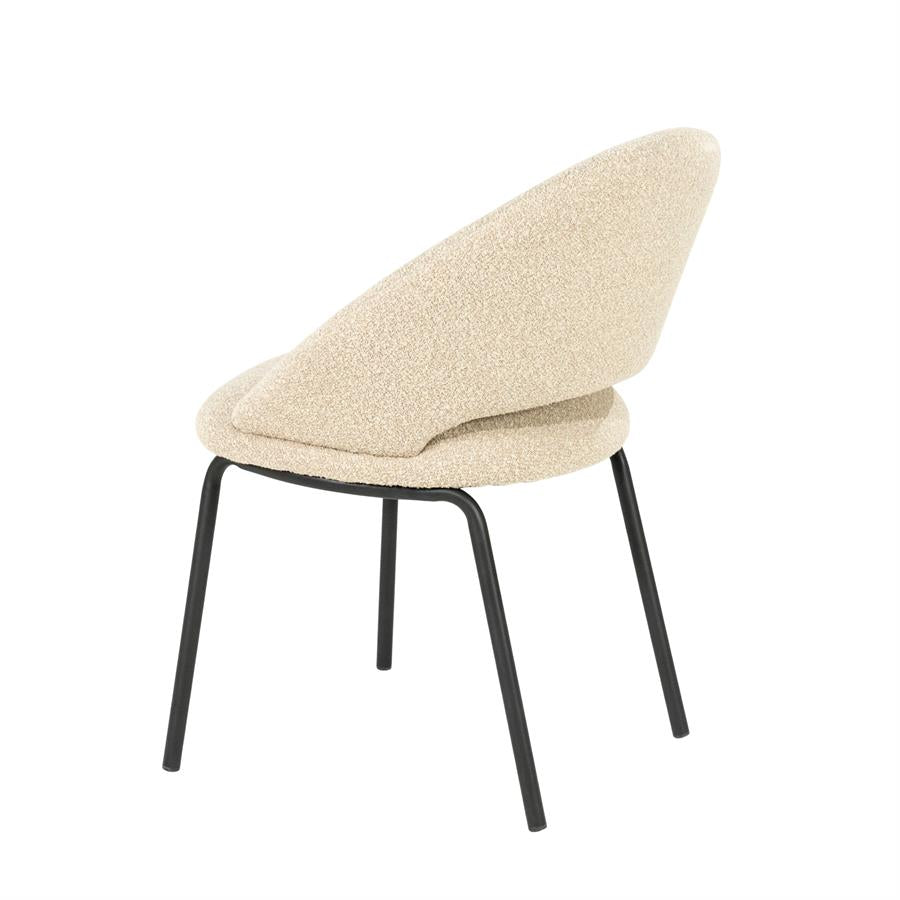 Nido borðstofustóll taupe