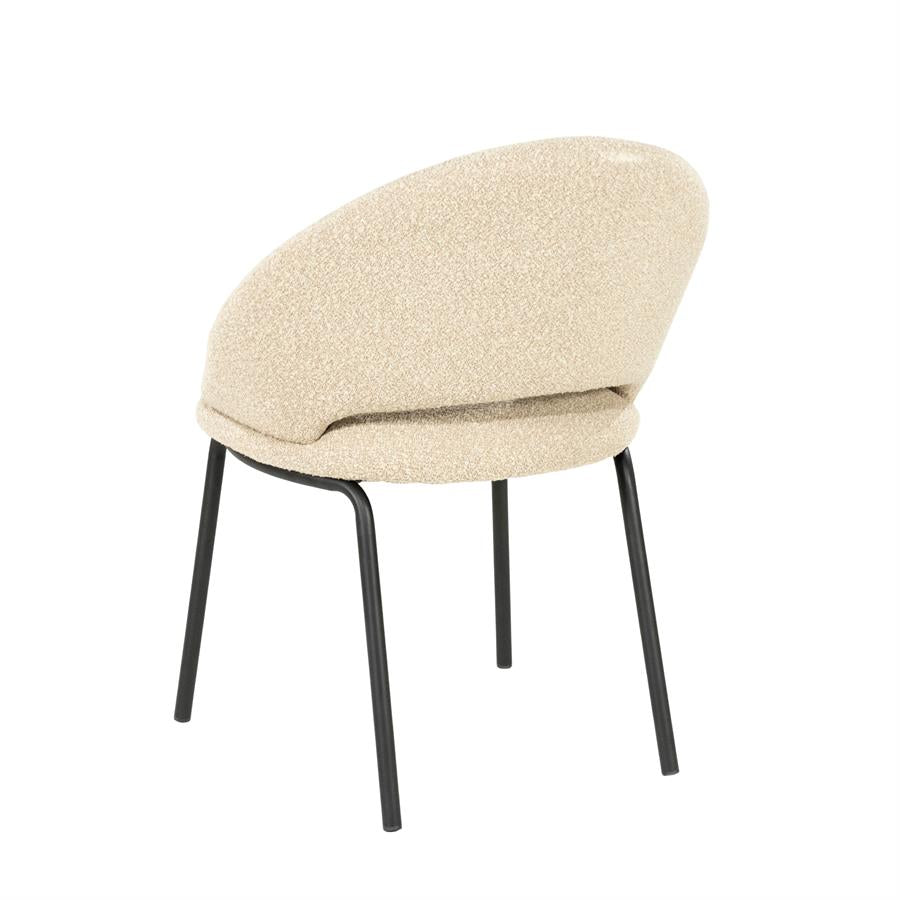 Nido borðstofustóll taupe