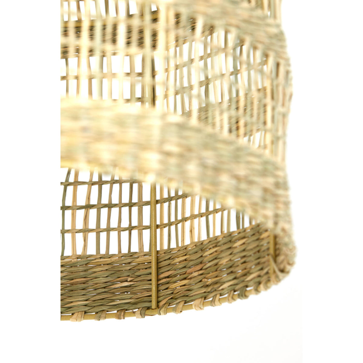 Sagar loftljós natur Ø38x43 cm