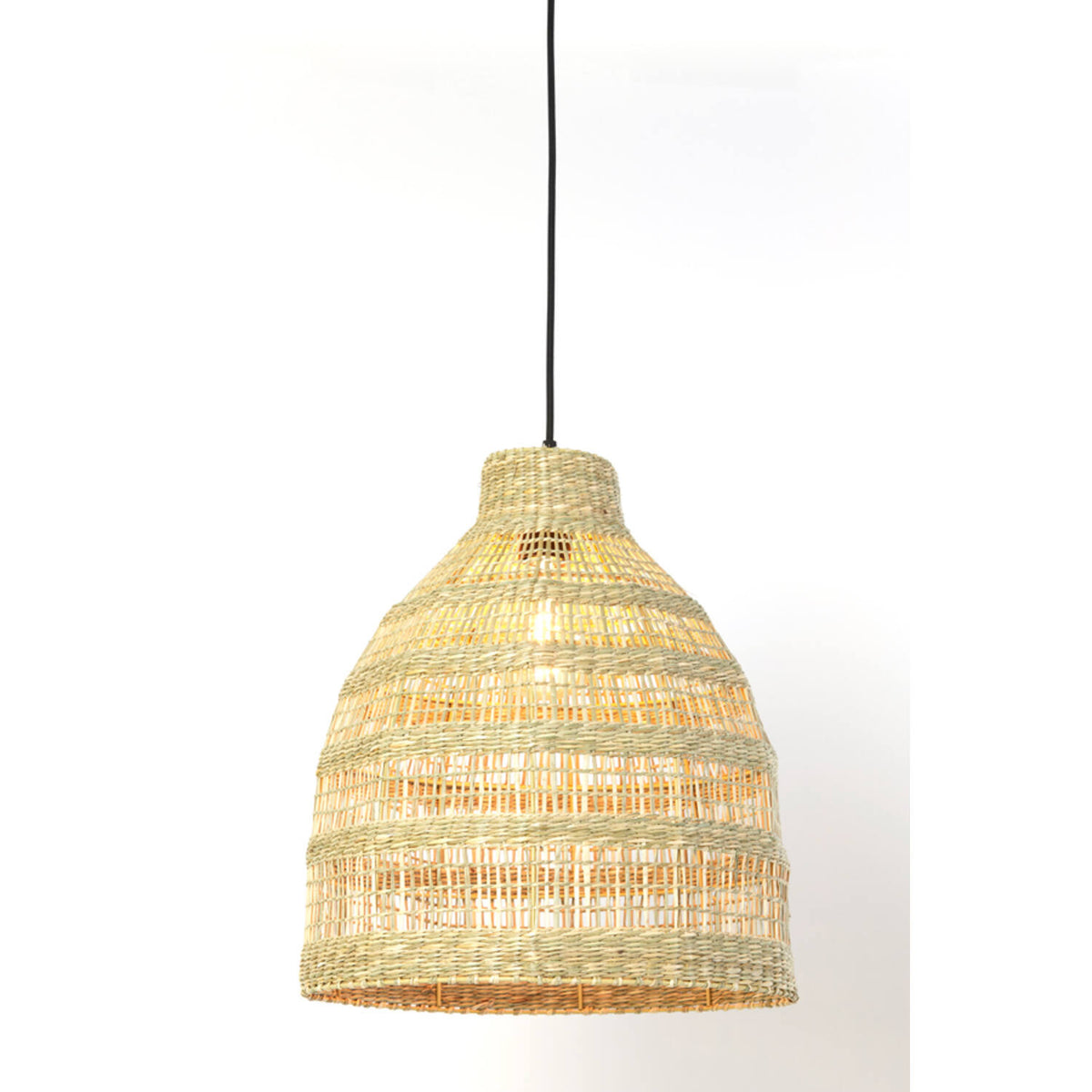 Sagar loftljós natur Ø38x43 cm