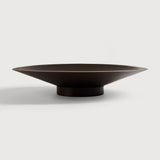 Satellite skál mahogany dark brown