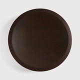 Satellite skál mahogany dark brown