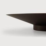 Satellite skál mahogany dark brown