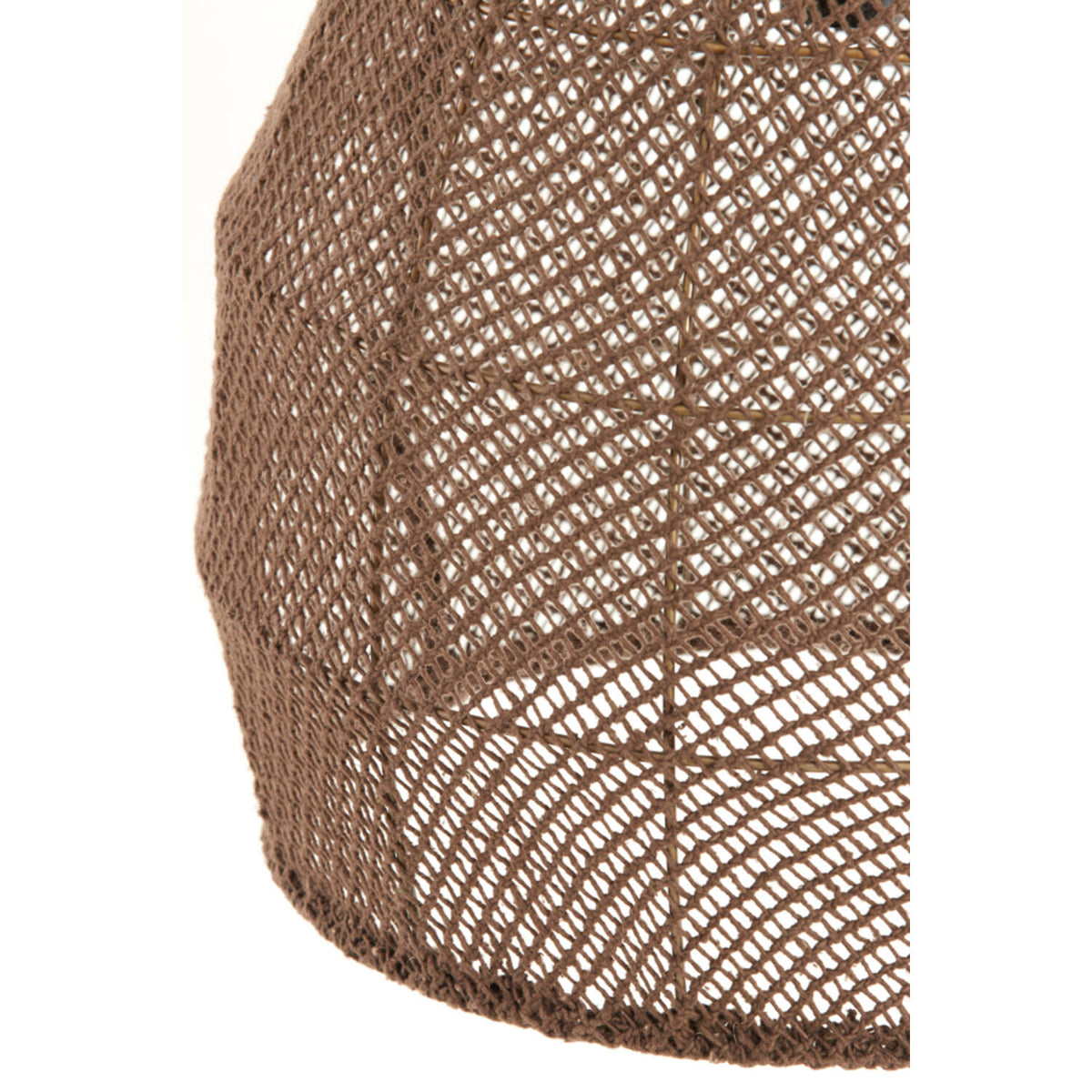 Makassar loftljós brown Ø42