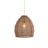 Makassar loftljós brown Ø42
