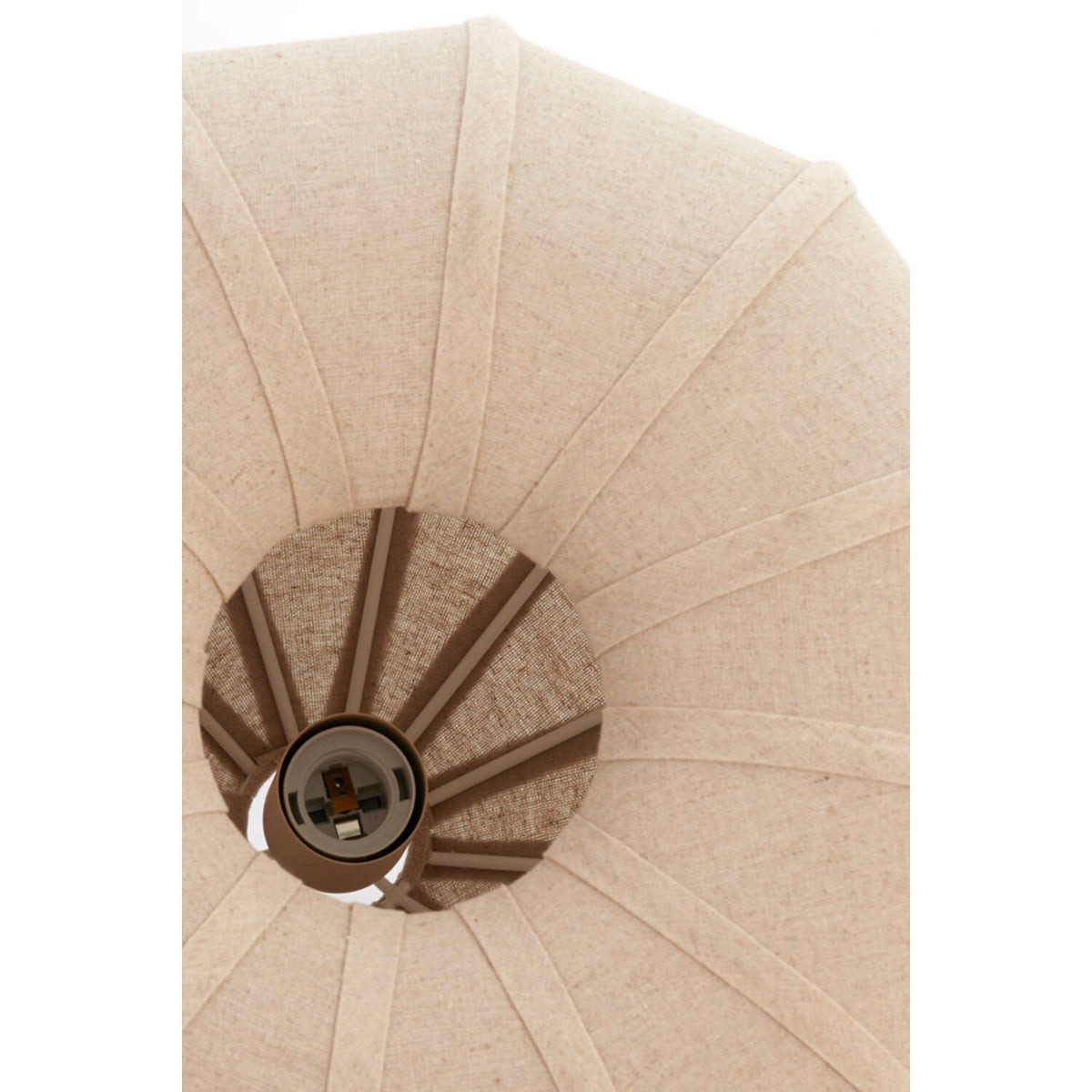 Zubeda loftljós natural Ø40x28,5 cm