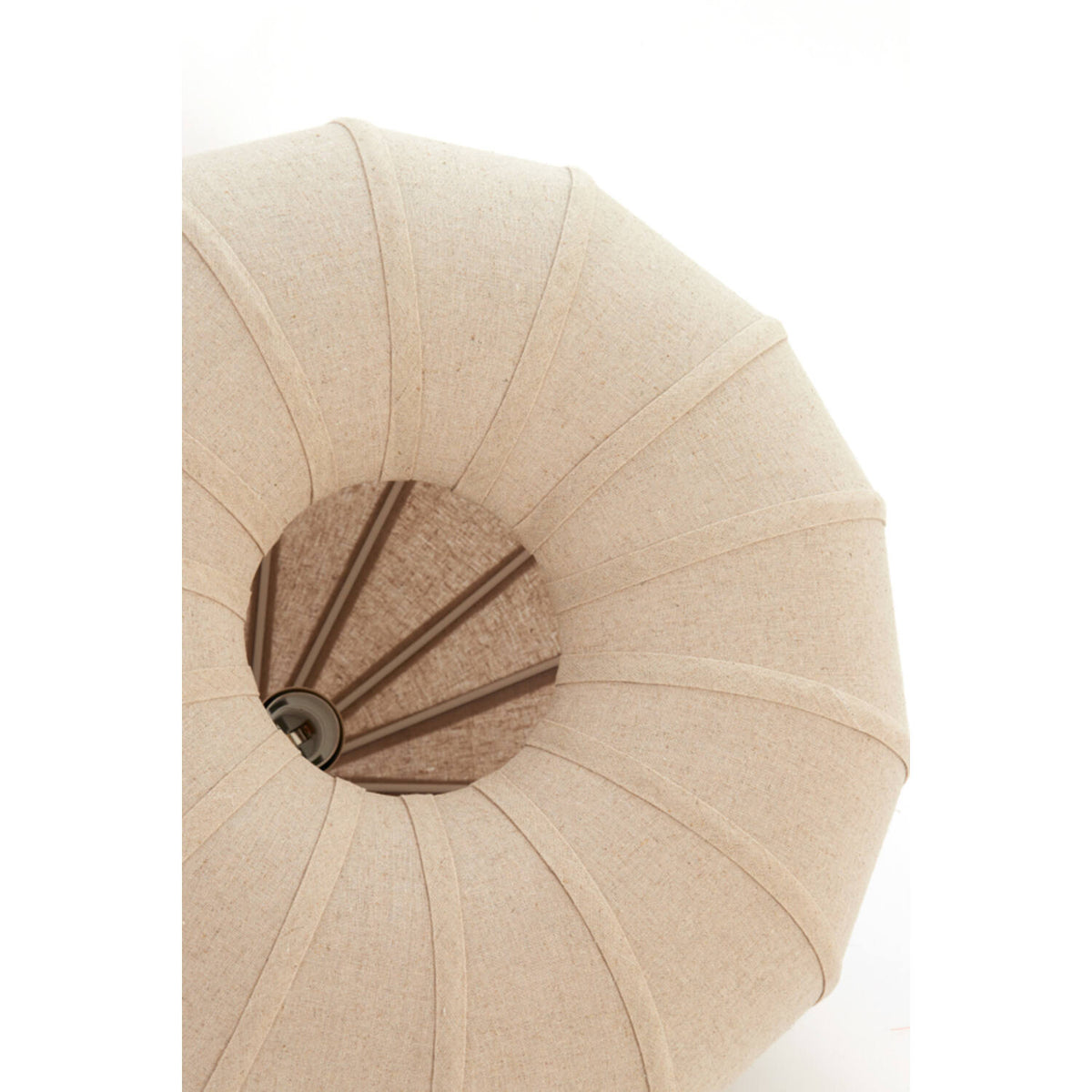 Zubeda loftljós natural Ø50x34 cm