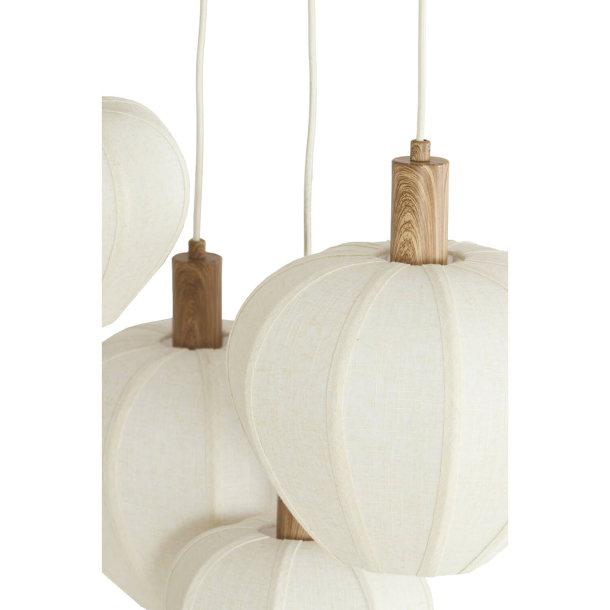 Huxi loftljós 5L natural cream