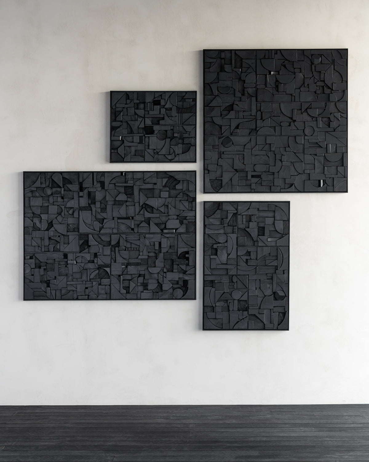 Bricks veggmynd black 120x90