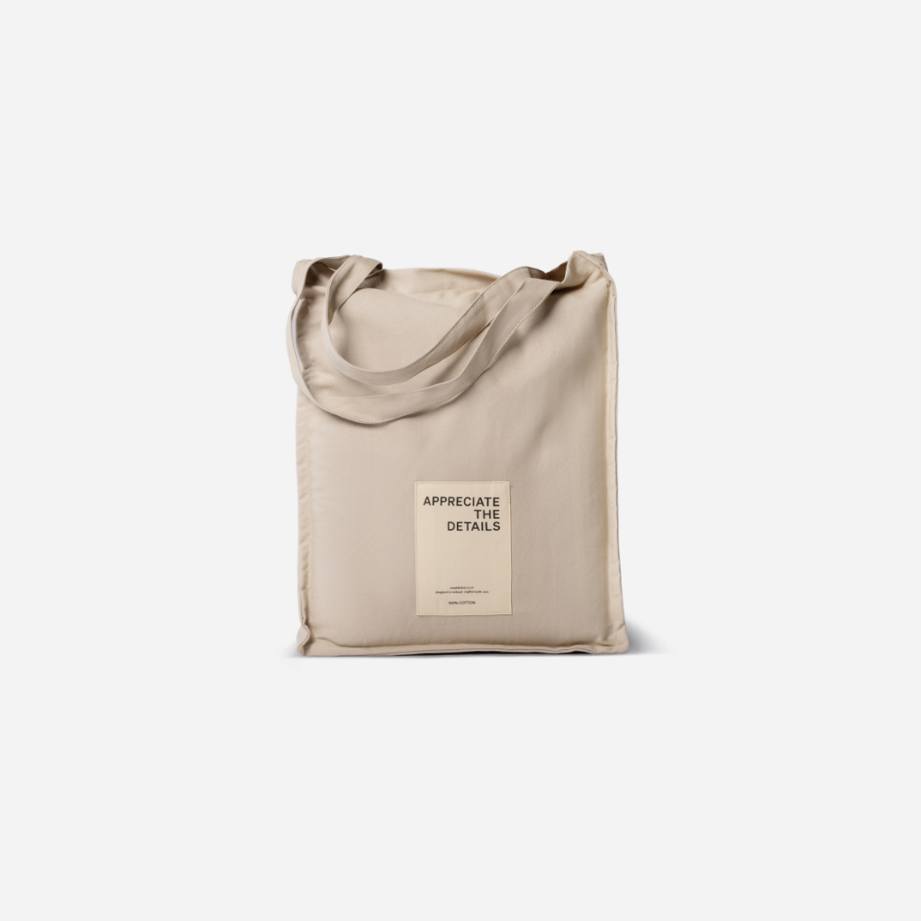 Rúmteppi muslin mocha 200x230cm