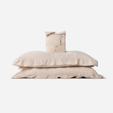 Koddaver ruffles 50x90 caramel macchiato