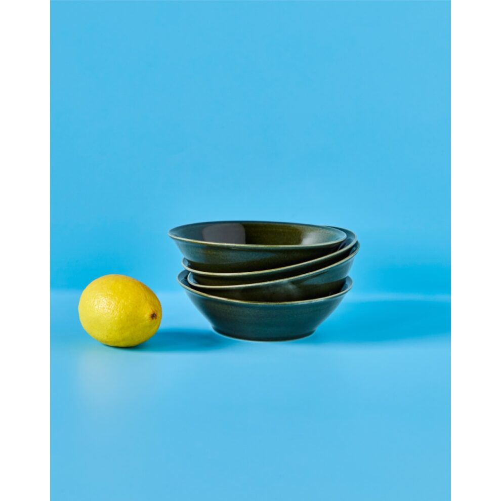 Hala - skálar 4stk í pk grænar d:17h:5cm