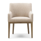 Whistler borðstofustóll m örmum natural linen