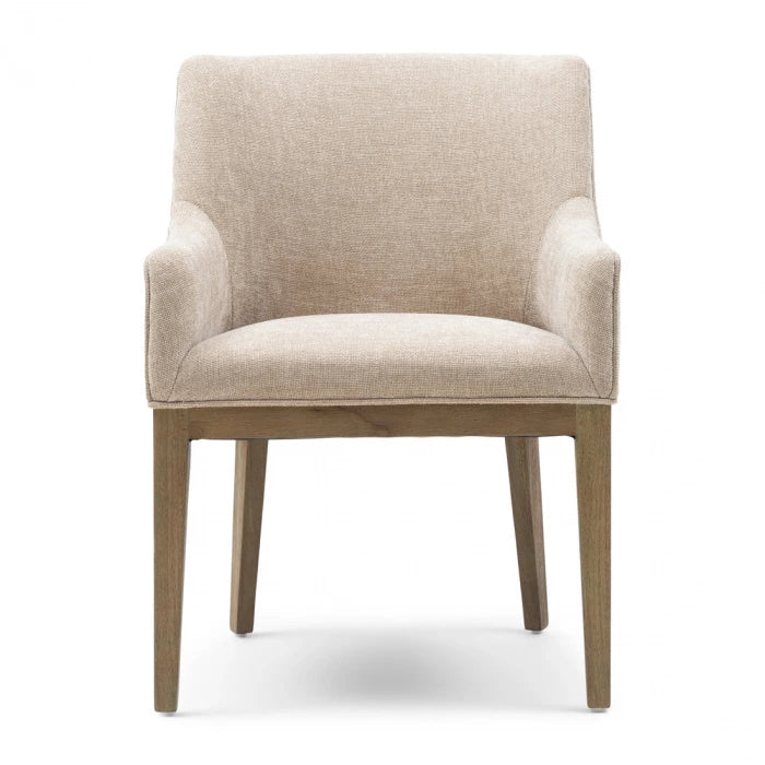 Whistler borðstofustóll m örmum natural linen