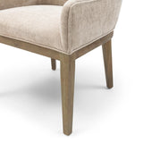 Whistler borðstofustóll m örmum natural linen