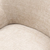 Whistler borðstofustóll m örmum natural linen