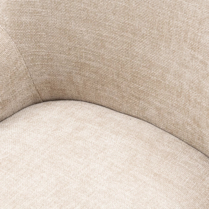 Whistler borðstofustóll m örmum natural linen