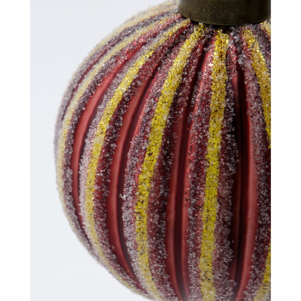 Frost jólakúlur rautt 4stk