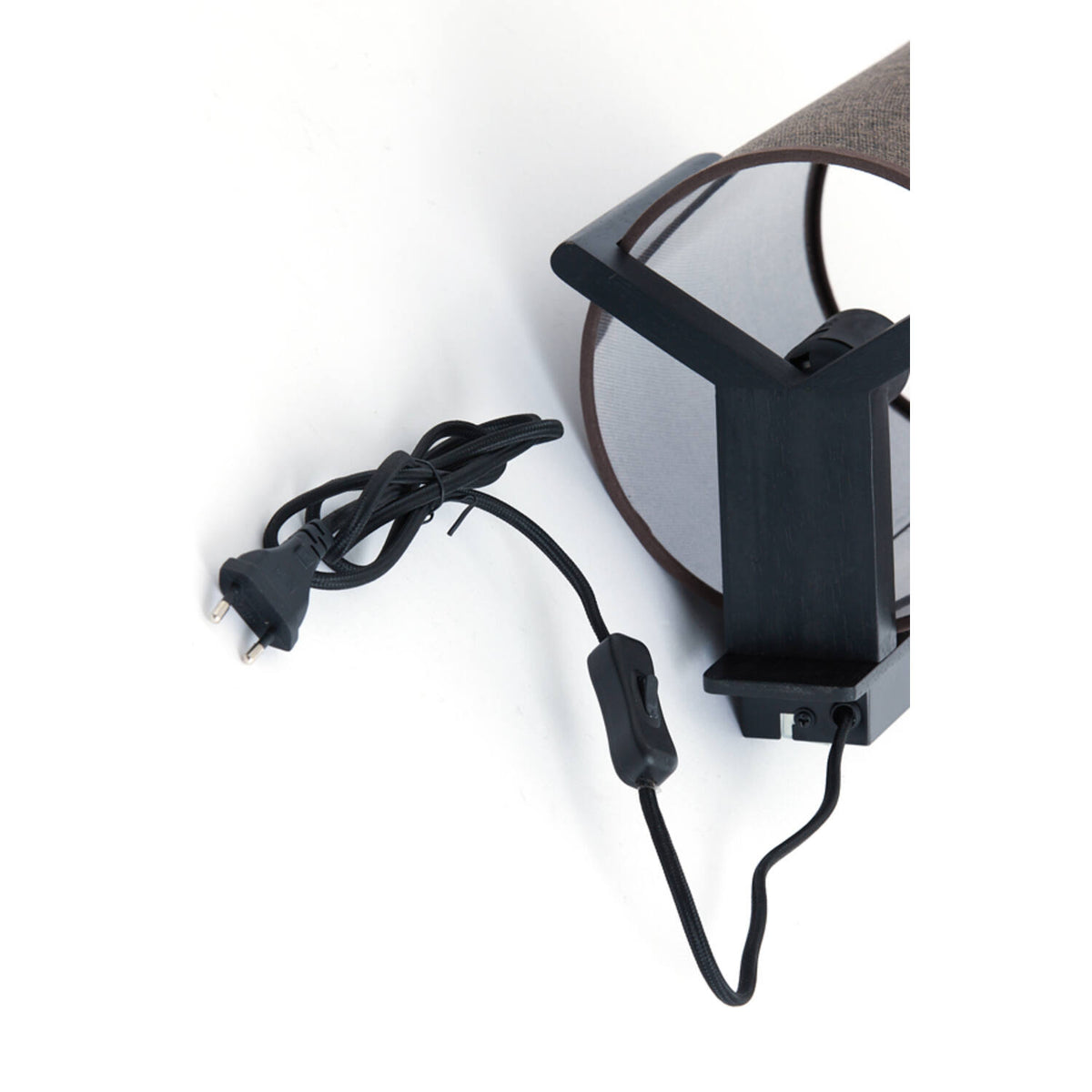 Litto vegglampi black/brown