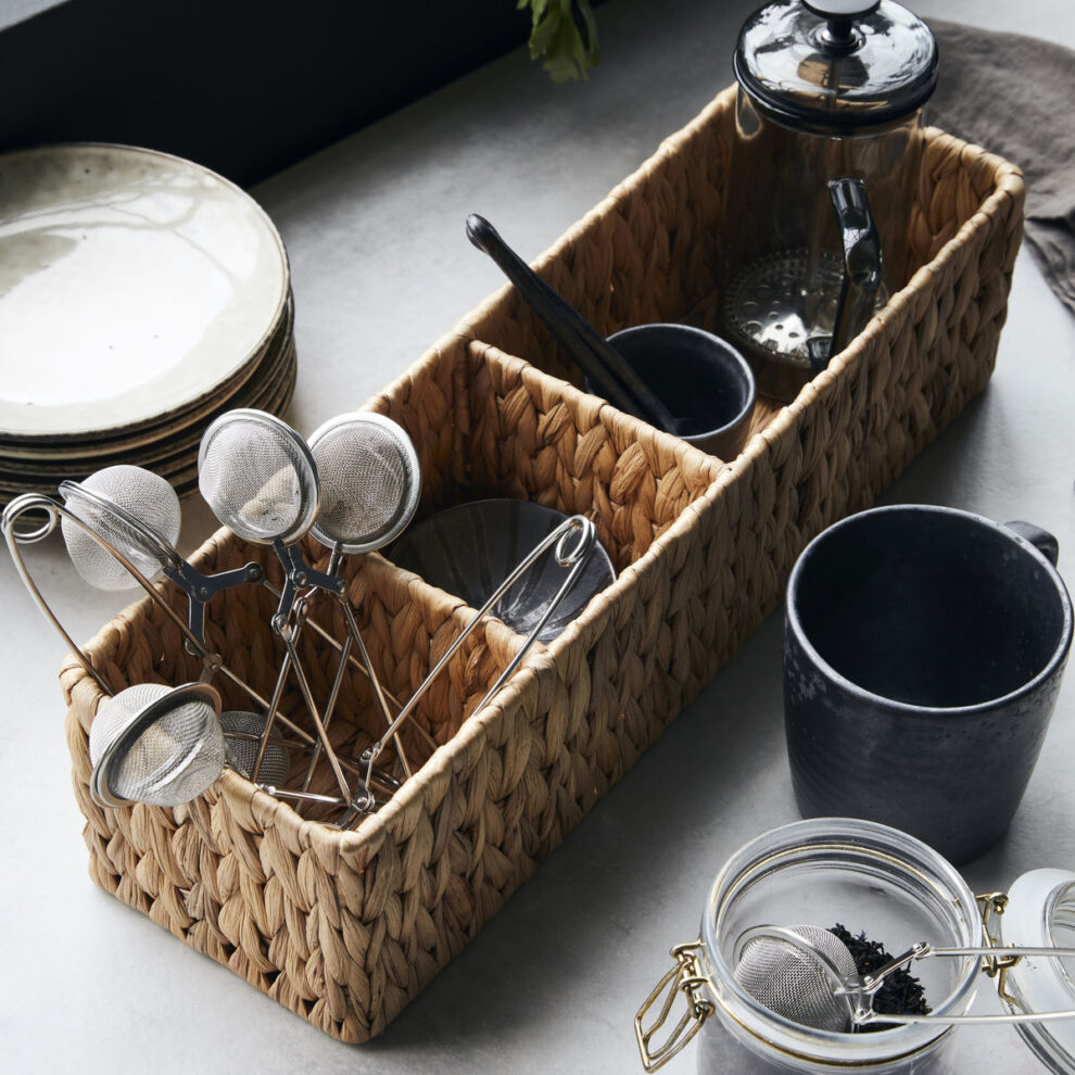 Karfa með hólfum 40x12x10cm