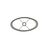 Velours Shade oval 30-15-25 cm