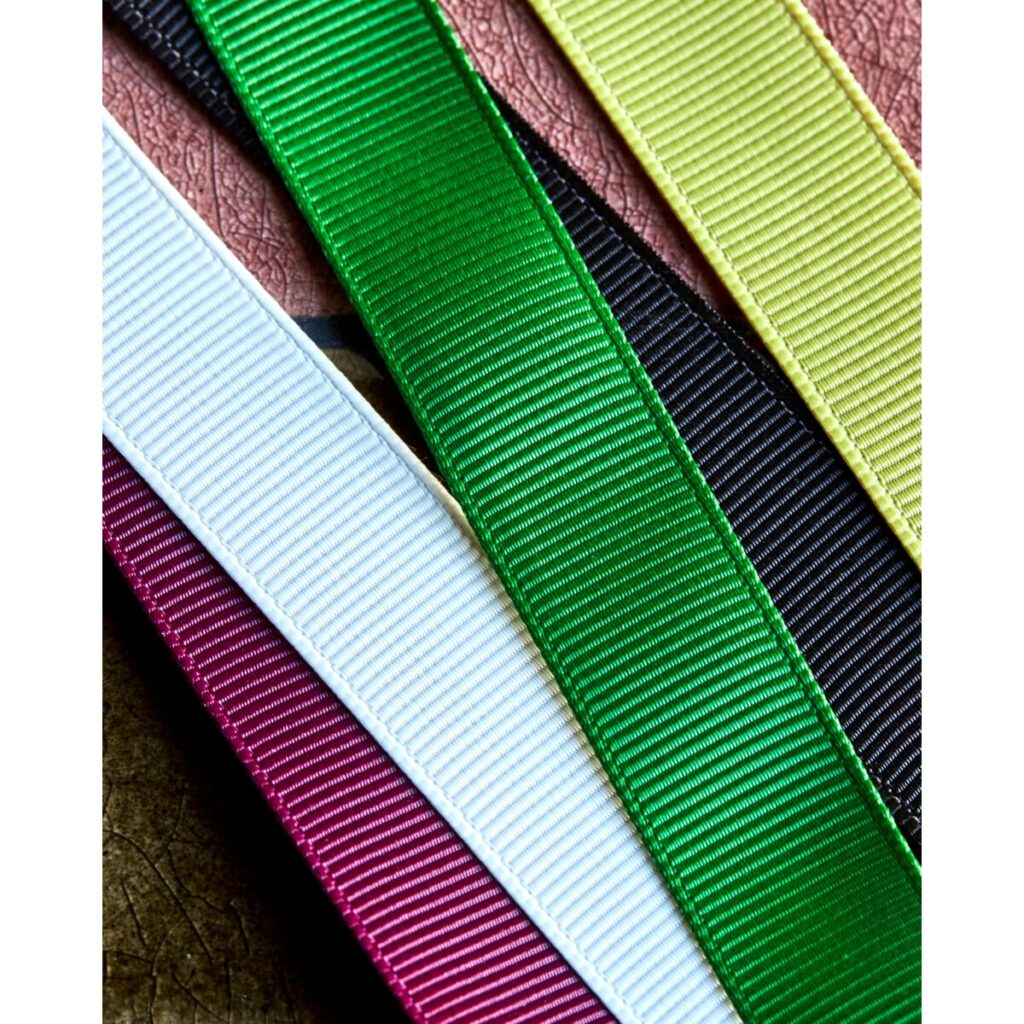 Gjafaborðar 5 litir, 500×1,6cm