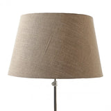Linen lampaskermur natural Ø55