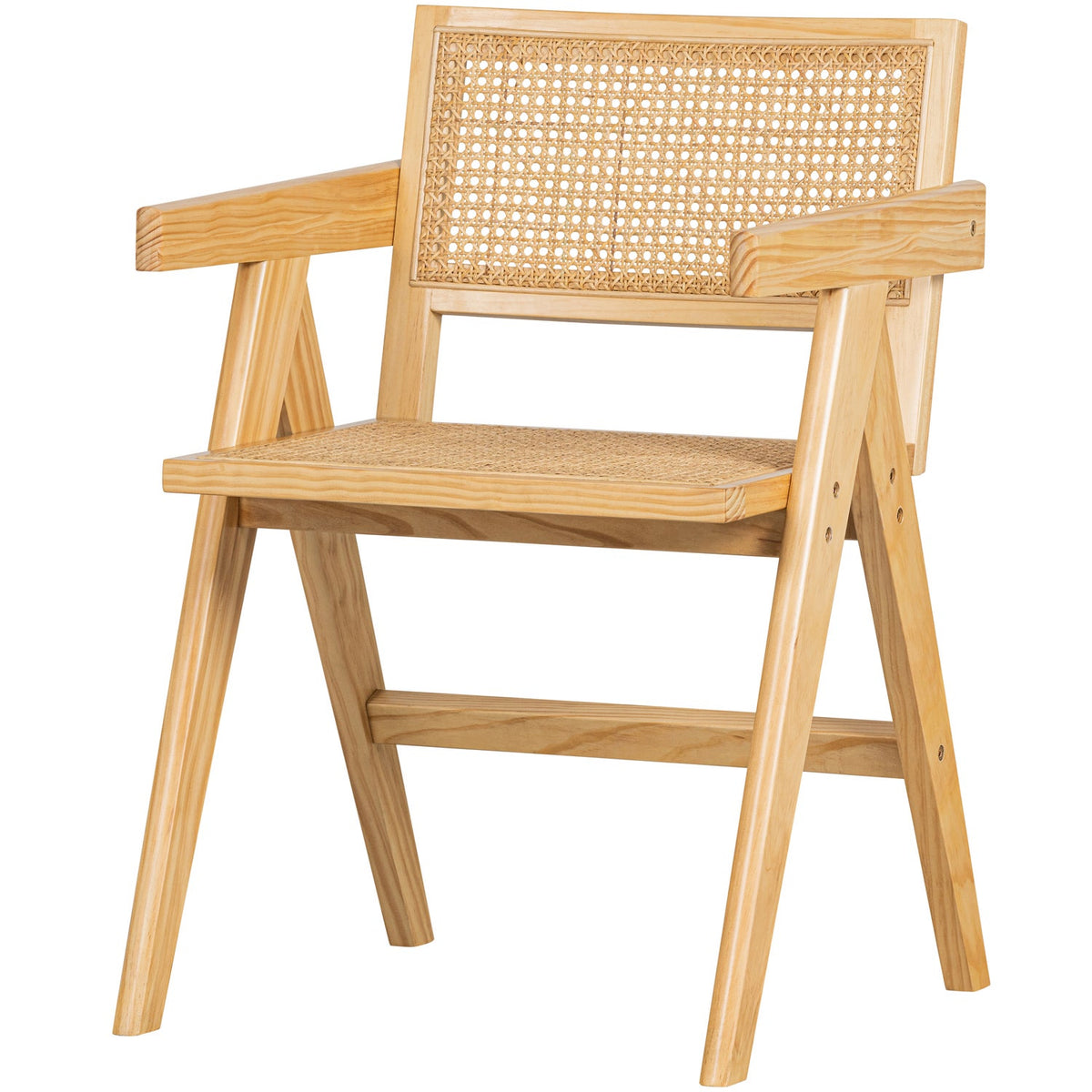 
            Gunn dining chair rattan natural