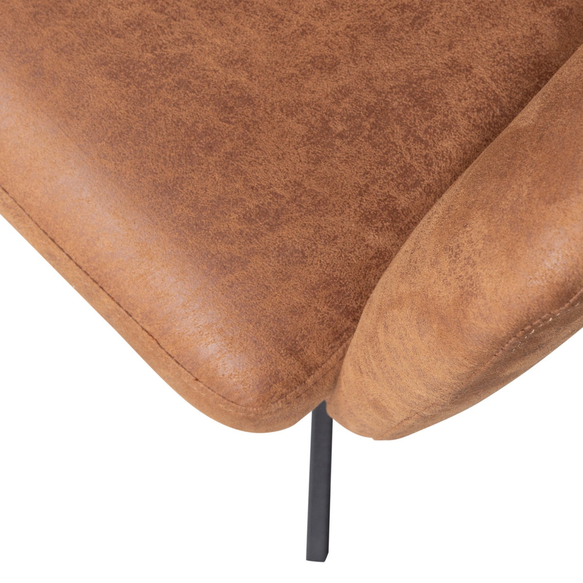 Fenne borðstofustóll m snúning cognac