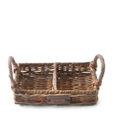 Rustic rattan sápubakki