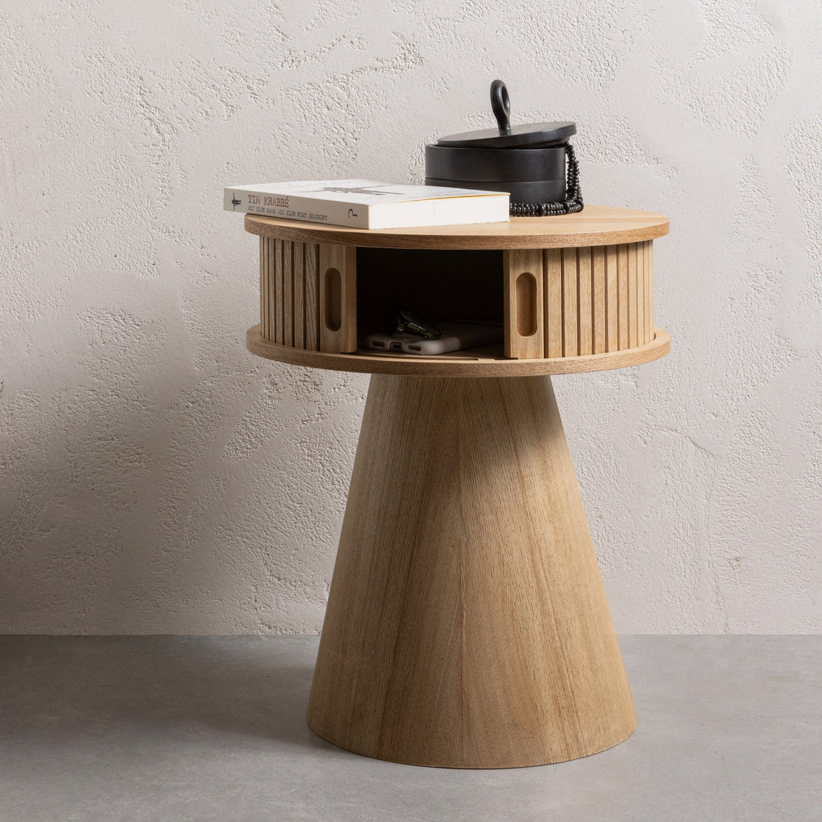 Karri náttborð natural