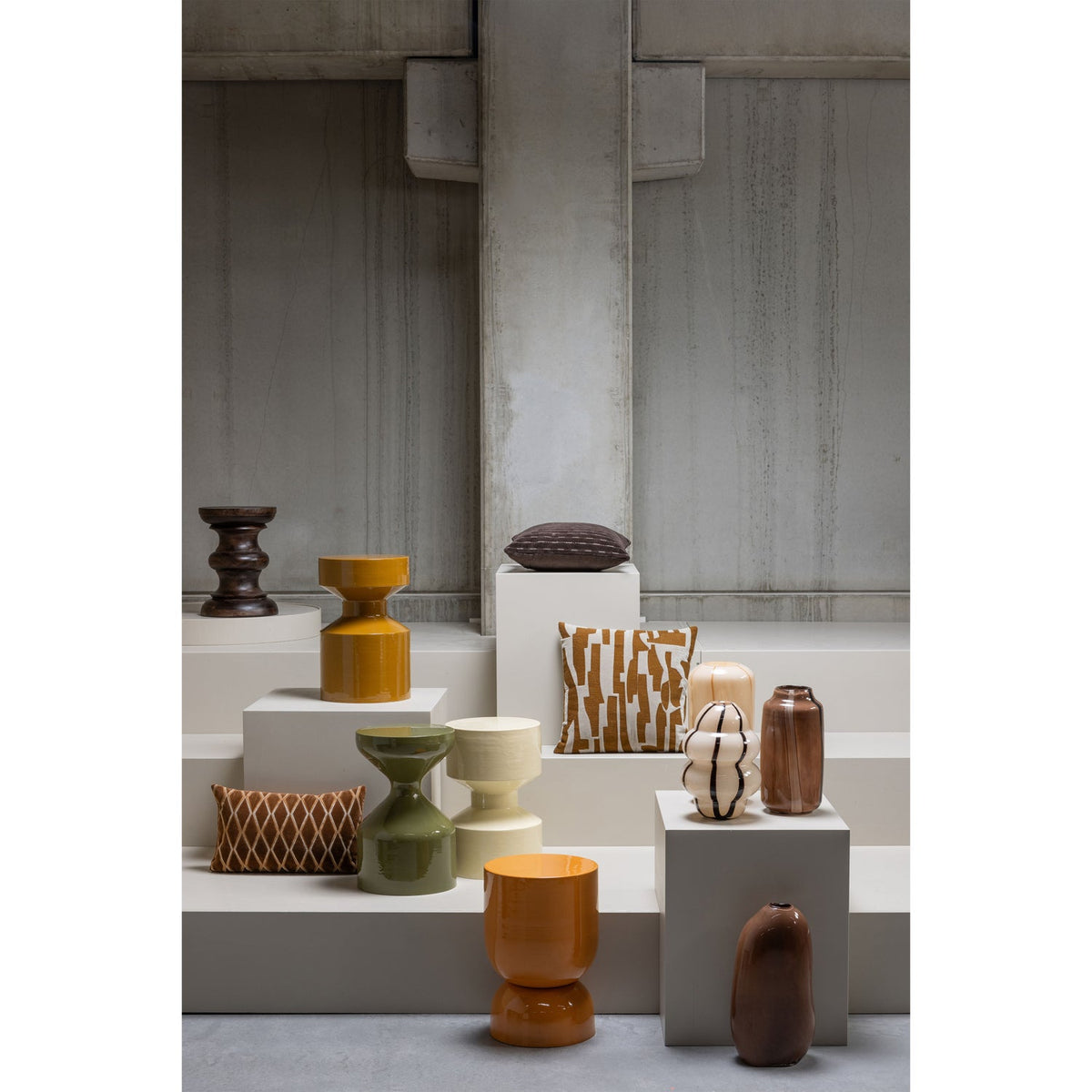 Hekla hliðarborð orange