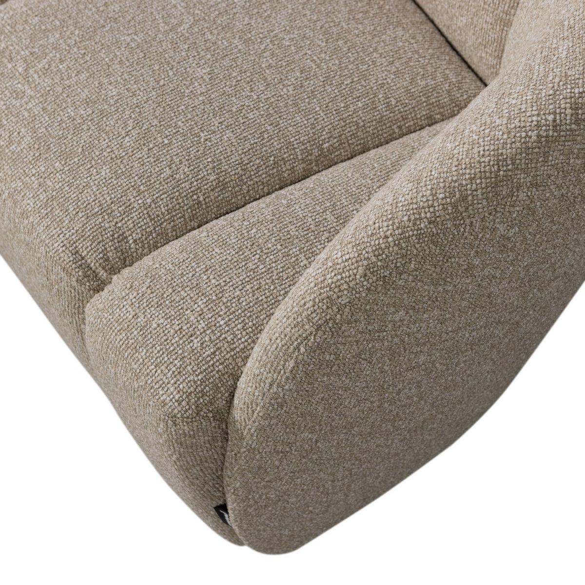 Mojo sófi hægri bouclé beige melange