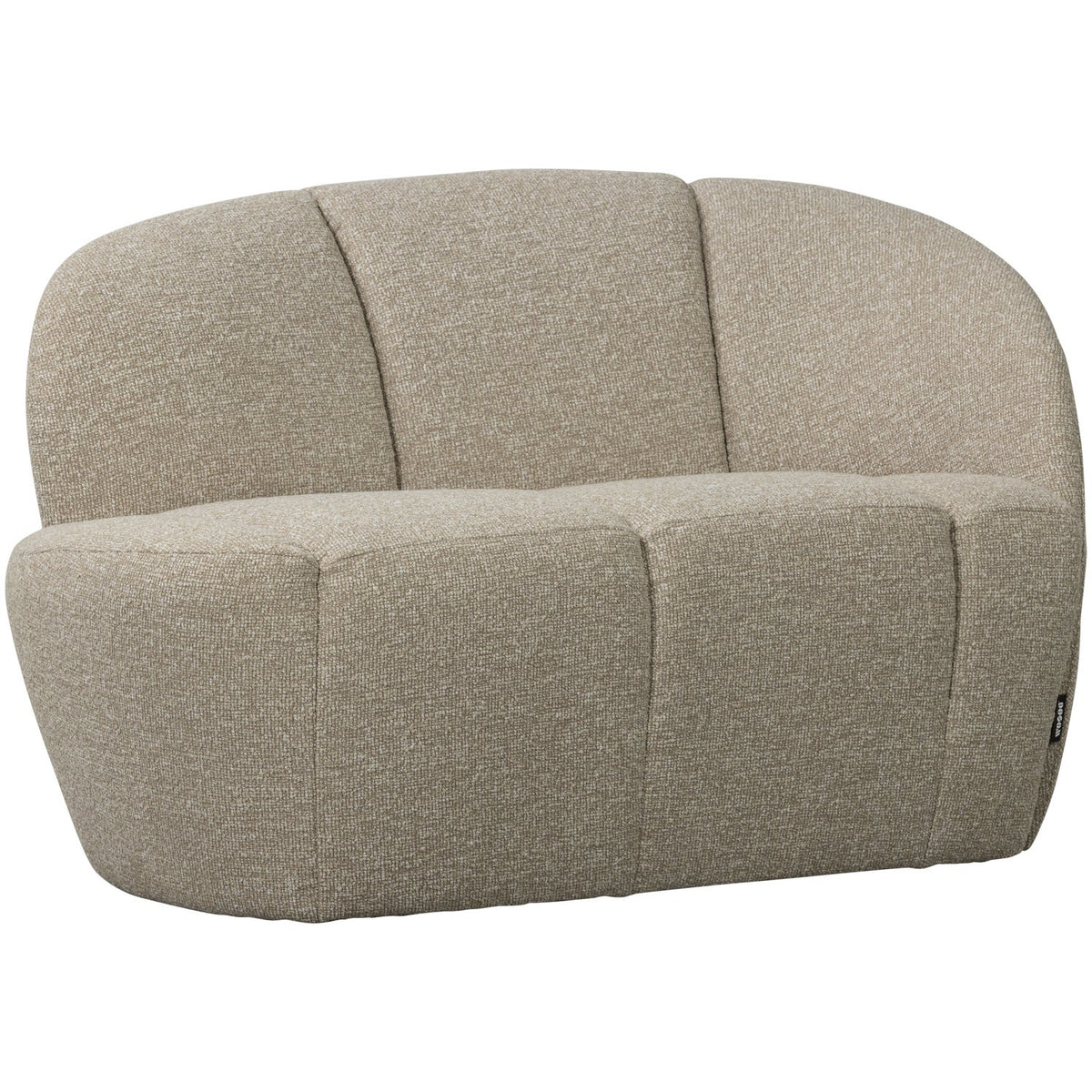 Mojo sófi hægri bouclé beige melange