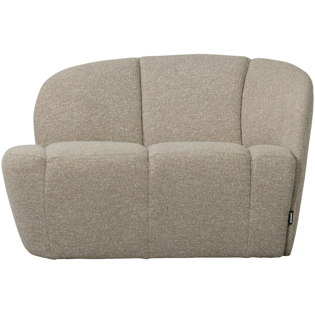 Mojo sófi hægri bouclé beige melange