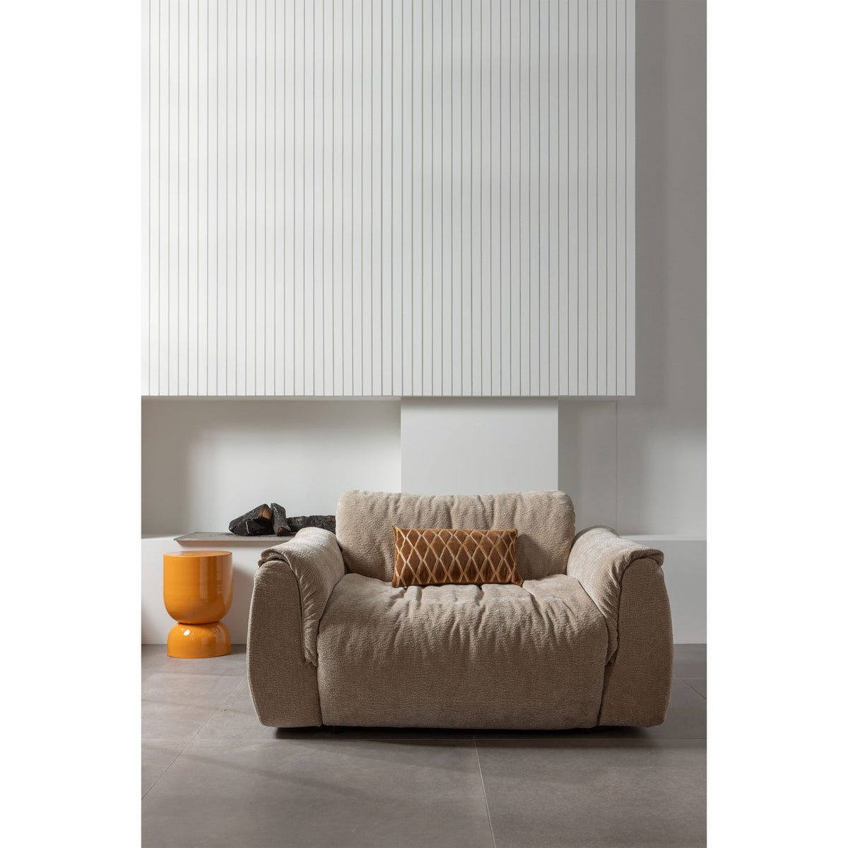 Hekla hliðarborð orange