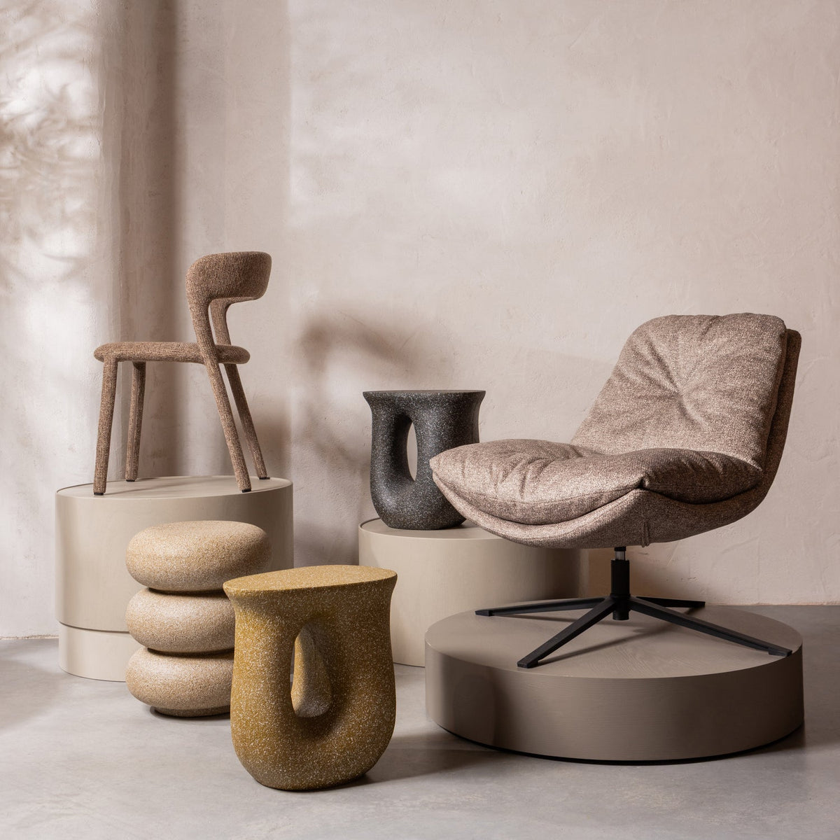 Laurel hliðarborð beige