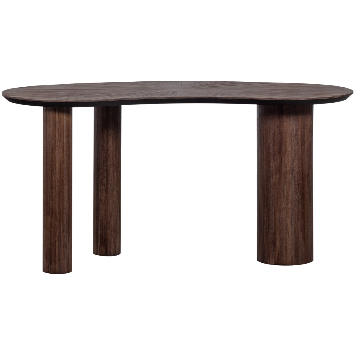 Sun skrifborð teak brown
