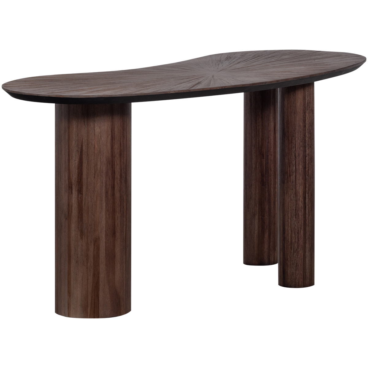 Sun skrifborð teak brown