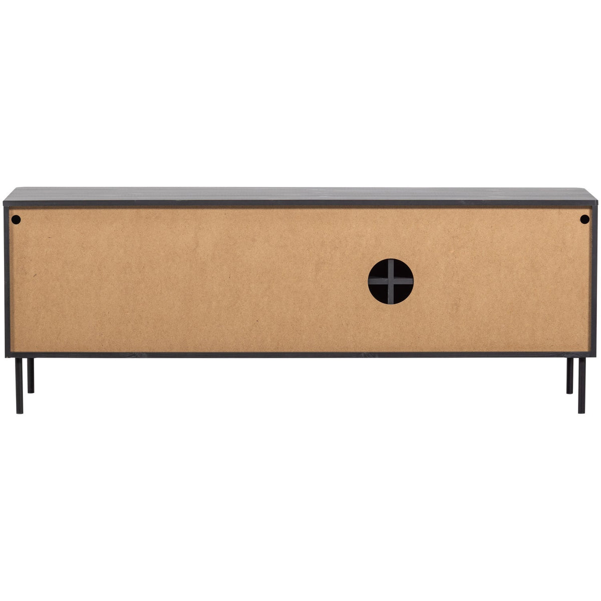 Gunnar sjónvarpsskenkur 154cm black