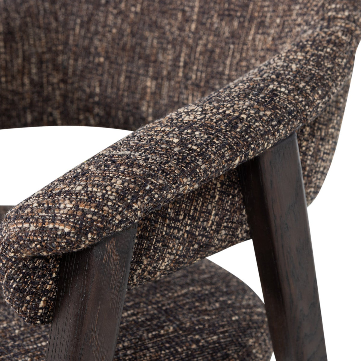 Tunar borðstofustóll dark brown