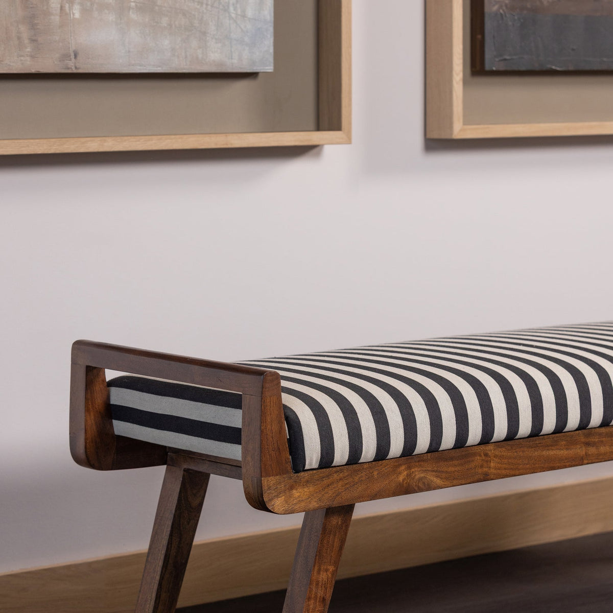 Valo bekkur stripe bl/wh