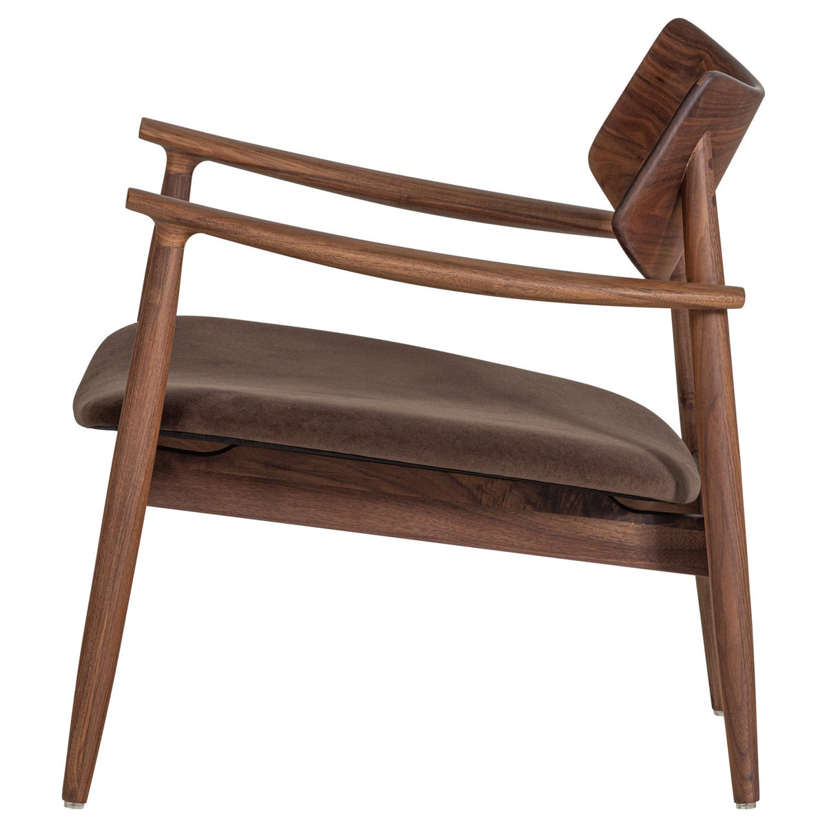 Bask hægindastóll walnut brown