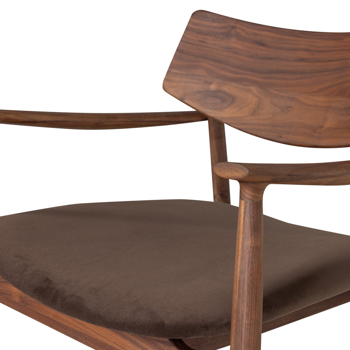 Bask hægindastóll walnut brown
